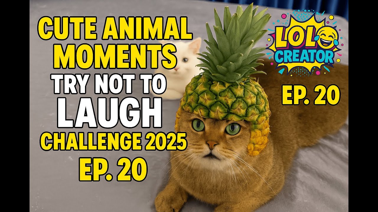 Funny Cute Cat Moments 2😂|Try Not to Laugh Challenge 2025 Epic Comedy ...