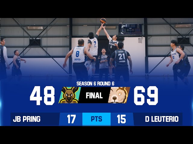 Round 6 | Wallabies v Wombats | Full Game | SOCIAL BASKETBALL Season VI