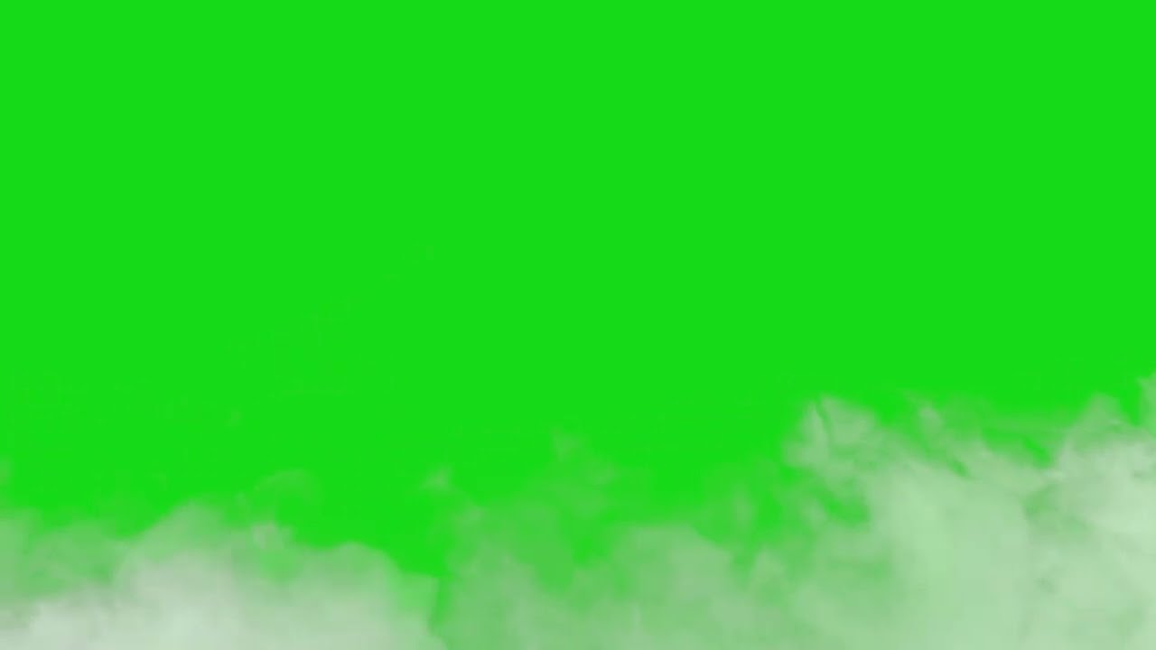5 min smoke \ fog\ clouds green screen YouTube