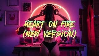 HEART ON FIRE (new version) pop punk screamo | No Copyright AI-Made (Official Video) 2024