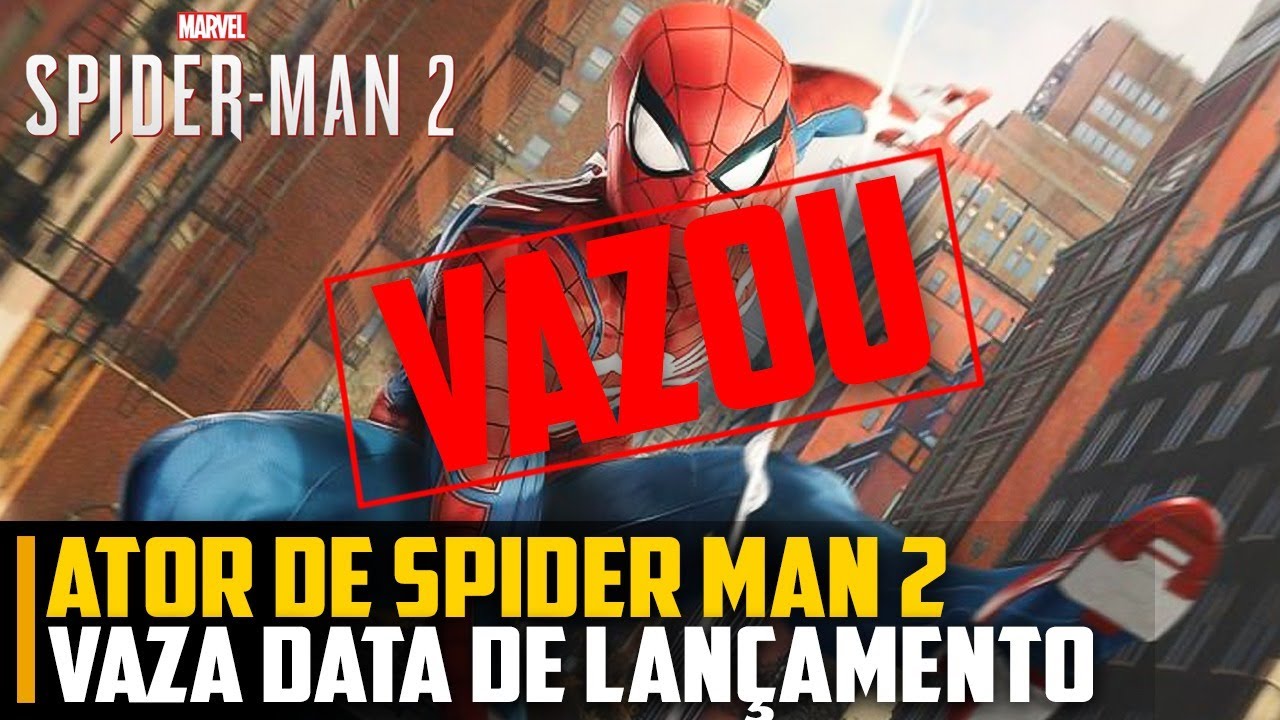 Ator vaza data de lançamento do novo jogo do Homem-Aranha