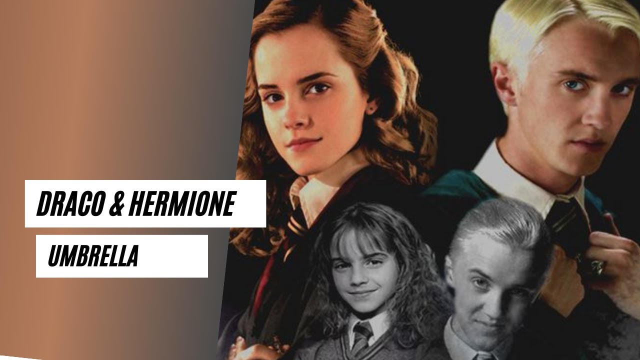 Draco & Hermione // Umbrella