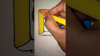 Rectangular Shape Drawing #art #new #shorts