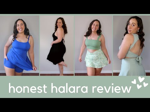 Honest Halara Review and Try On  Tennis Skirts, Everyday Dresses