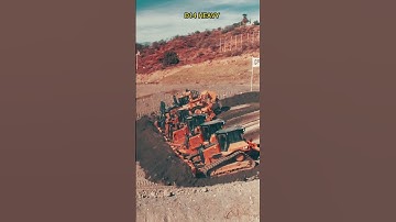 The BIG PUSH HEAVY Equipment Caterpillar ACTION [D11T, D9T, D7, D6XE and D5 ] 💪