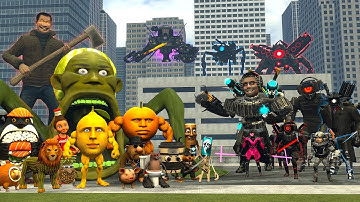 ALL NEW ITALIAN AI BRAINROT MEMES VS ALL SKIBIDI TOILET AGENTS! Who Is Stronger In Garry