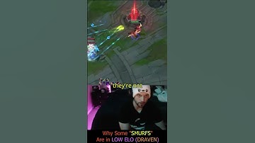 August - Why Some "SMURFS" Are in LOW ELO (DRAVEN)