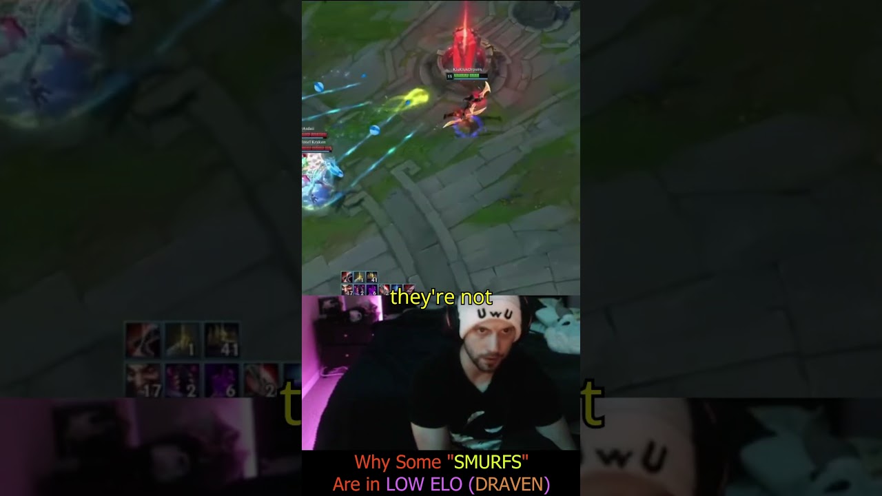August - Why Some "SMURFS" Are in LOW ELO (DRAVEN)