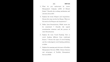 MMPF - 006  June 2023 Question Paper