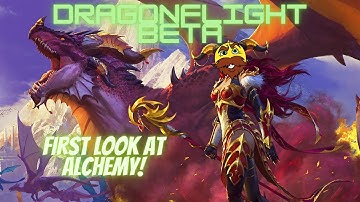 First Look At Alchemy - Dragonflight Beta - World of Warcraft
