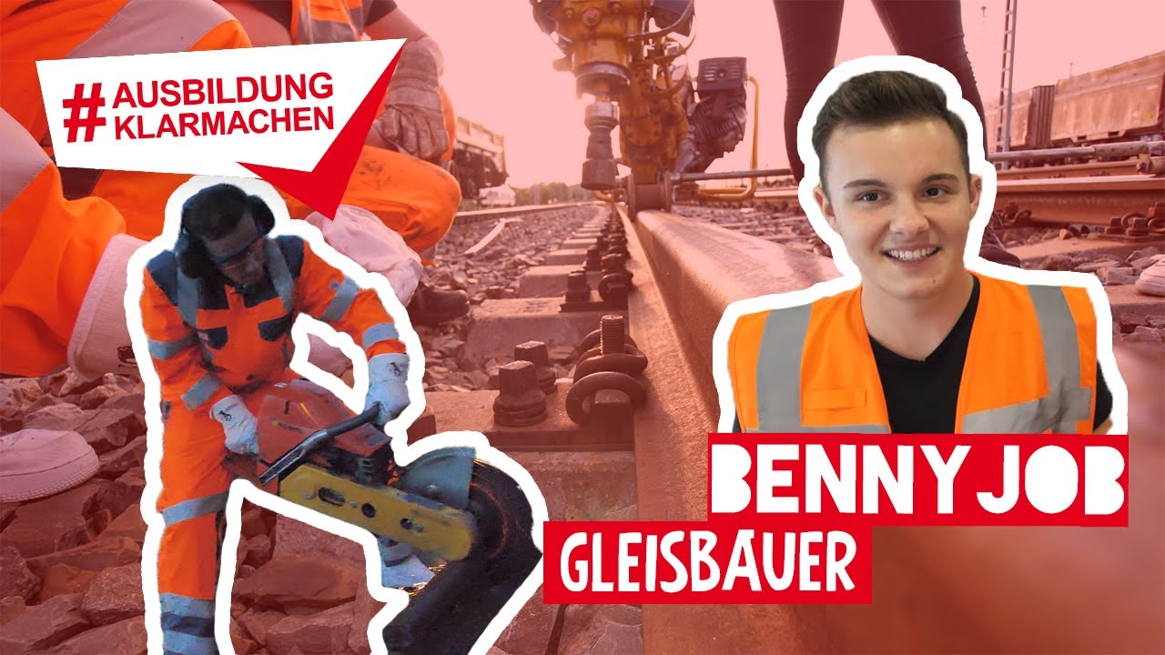 Auf der richtigen Schiene! Ausbildung als Gleisbauer/in bei der DB Netz AG in Cottbus
