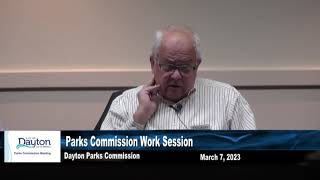 Parks Commission Work Session 3-7-23