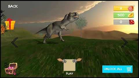 Real Dinosaur Simulator Games - Dino Attack 3D Android Gameplay.