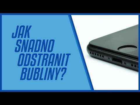 Nalepení Tvrzeného skla na iPhone - Jak odstranit bubliny? 📱 Tvrzenýsklo.cz