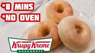 Krispy Kreme Donuts in 8 mins. No Oven. Air Fryer.