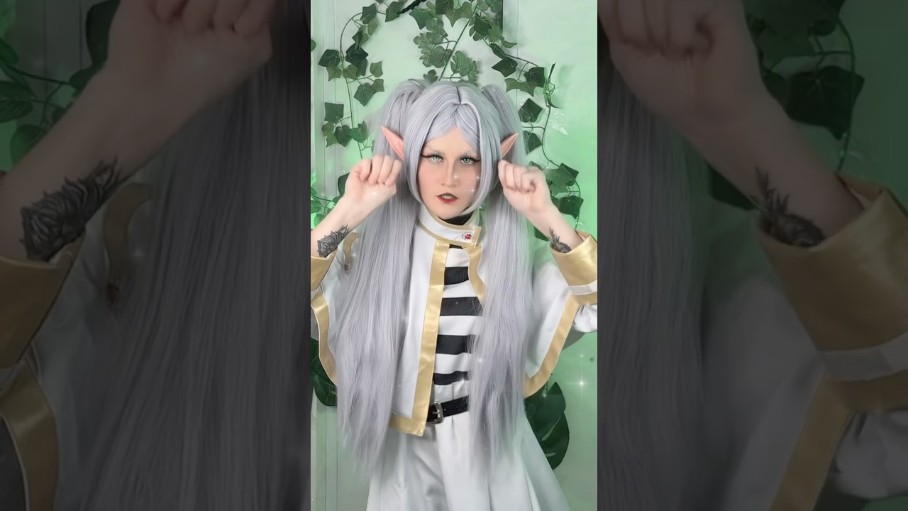 Cry cry for Frieren 👀💚 #cosplay #anime
