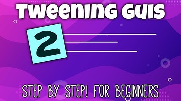 How to tween GUI in Roblox Studio? (Part 2) | ZebroBoi