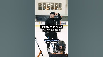 LEARN THE SLAP SHOT BASICS #hockeycoaching #hockeydevelopment