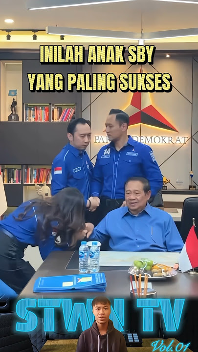 SBY'S MOST SUCCESSFUL CHILD #ahy #sby
