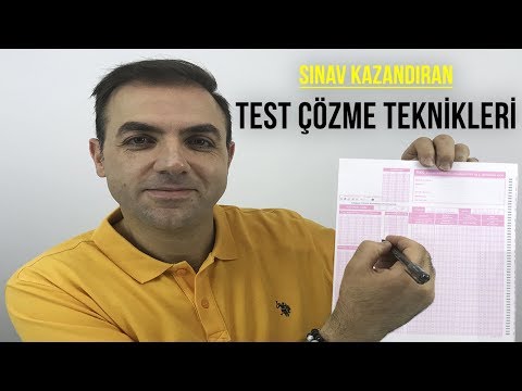 SINAV KAZANDIRAN TEST ÇÖZME TEKNİKLERİ