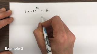 Rational Exponent Review