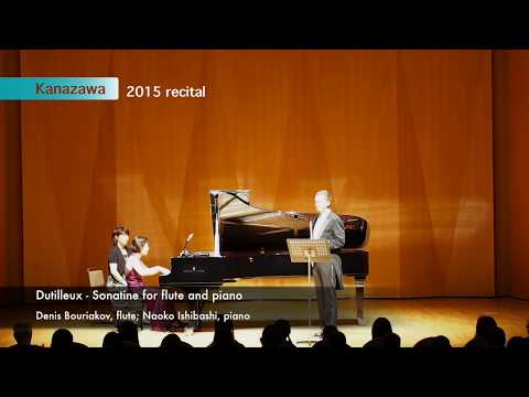 H. Dutilleux - Sonatine for flute and piano