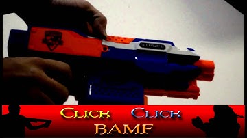 NERF Elite Stryfe unboxing and test fire