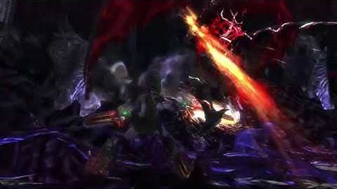 Bayonetta 2 Rodin Demon Form Takedown