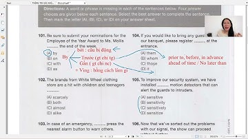 CẬP NHẬT ĐỀ TOEIC CUỐI NĂM 2024 (VIDEO 1) || MS THẮM TOEIC