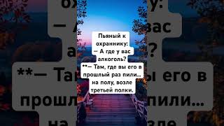 Пьяный вернулся в магазин… Ответ охранника стал легендой!