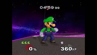 [03] Luigi, Very Hard, Classic Mode :: Super Smash Bros. Melee (Nintendo GameCube 🇺🇸)