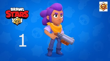 Brawl Stars - Gameplay Walkthrough Part 1 - Shelly: Gem Grab (iOS, Android)