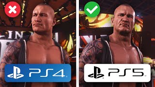 JUGANDO a WWE 2K24 en PS4 y PS5 - ¿SE VE PEOR?