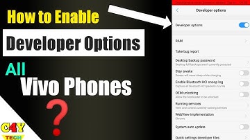 Vivo Y71 Developer Option | How to Enable Developer option any Vivo Phones | CREATED FOR YOU