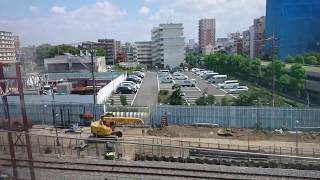 【故障した編成すぐ運用復帰・竹ノ塚付近車窓】東武50050系57F 西新井から草加駅間に乗車