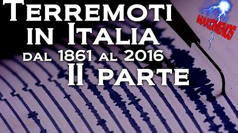 Dove ci sono stati i terremoti in Italia?