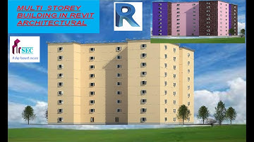 HOW TO CREATE MULTI STOREY BUILDING IN REVIT II TENTH FLOOR BUILDING CREATION IN 45 MIN II ENGLISH.