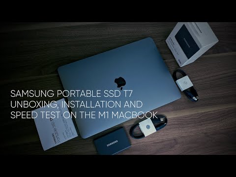 no samsung portable ssd is connected t7 mac