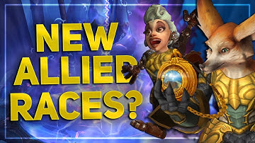 Vulpera and Mechagnomes - NEW Allied Races? | Evidence Analysis With Cutscene, Customization & More!