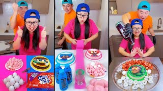 Ice cream challenge!🍨 FNAF Freddy cake vs poppy playtime cake mukbang