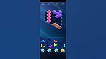 Block! Hexa Puzzle~Master block 9 to 10 levels~ level-43