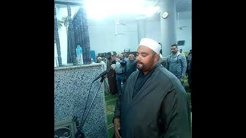 صلاة العشاء ليلة 1 رمضان لعام 2022 من مسجد الحق بعرب غنيم حلوان للقارئ مصطفى محمد