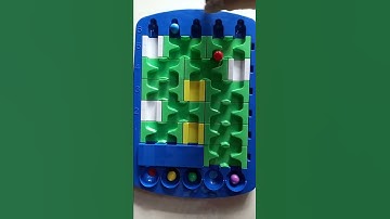 Logic Puzzle Marble Run Race ASMR #shorts