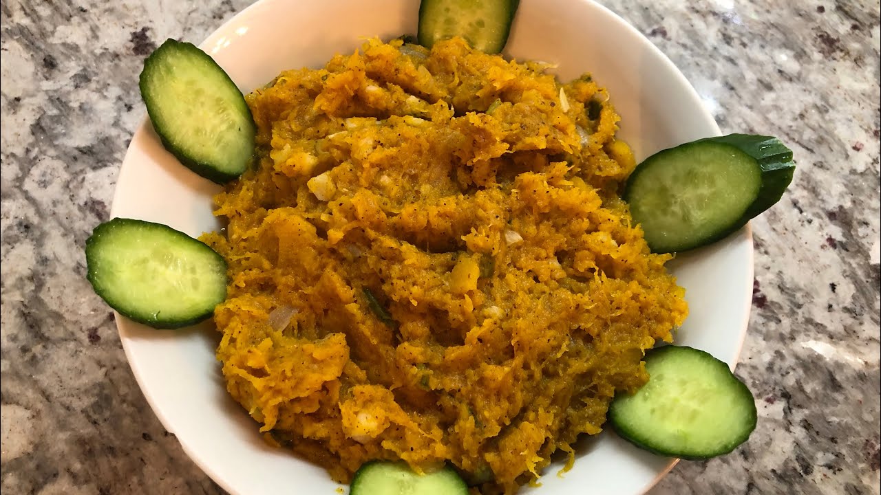 Pumpkin Vegetarian Recipe - YouTube