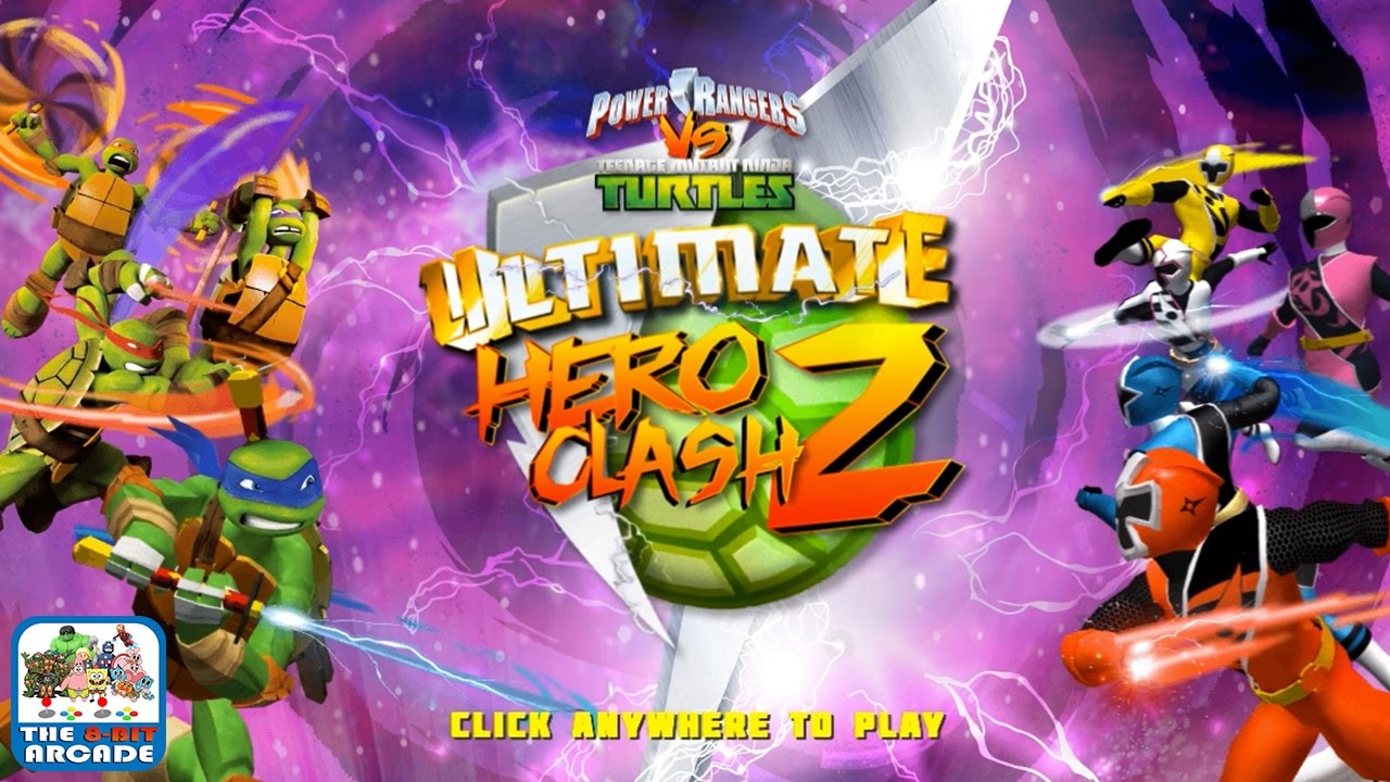  Power Rangers VS Teenage Mutant Ninja Turtles: Ultimate Hero Clash 2 (Nickelodeon Games)