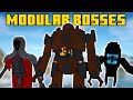 ГИГАНТСКИЕ БОССЫ В МАЙНКРАФТЕ С УНИКАЛЬНЫМ ПОВЕДЕНИЕМ! MODULAR BOSSES ПОЛНЫЙ ГАЙД И ОБЗОР МОДА