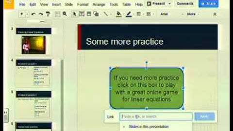 CAT 10-12 Working in Google Docs - Presentations - 3 Advanced Formatting