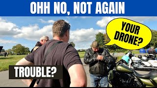 THIS Drone CONFRONTATION Ended my SECRET DJI Mini 4 Pro Test 😱 NEW Unexpected 🏍️