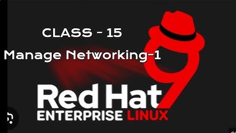 RedHat Full Course Online Classes | Linux Commands | Manage Networking | RHEL9 | Class -15- #redhat