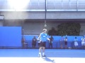 Stanislas Wawrinka Serving Practice - 2011 Australian Open